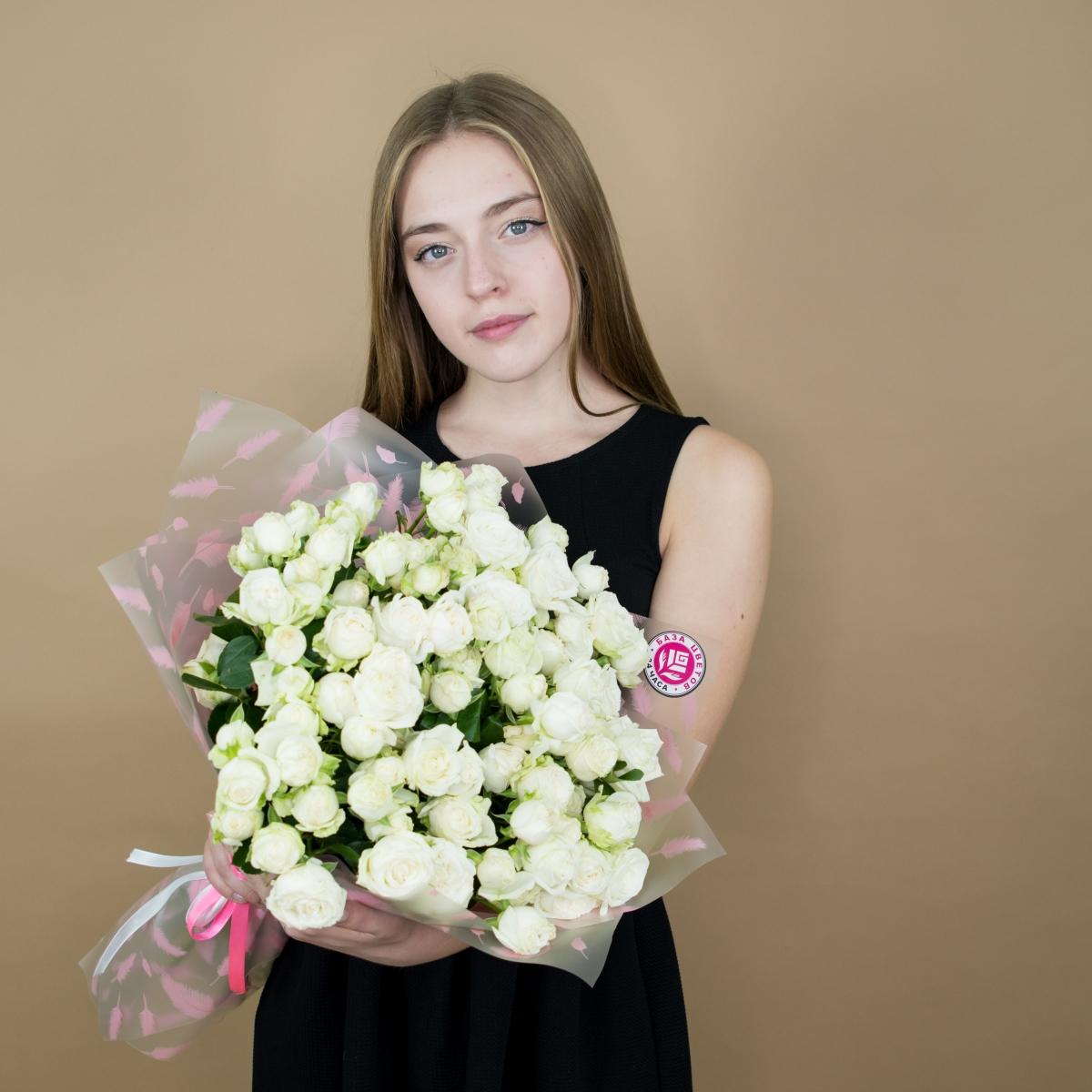 Розы кустовые белые (Артикул - 4008)