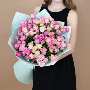 Розы кустовые розовые Артикул: 4843