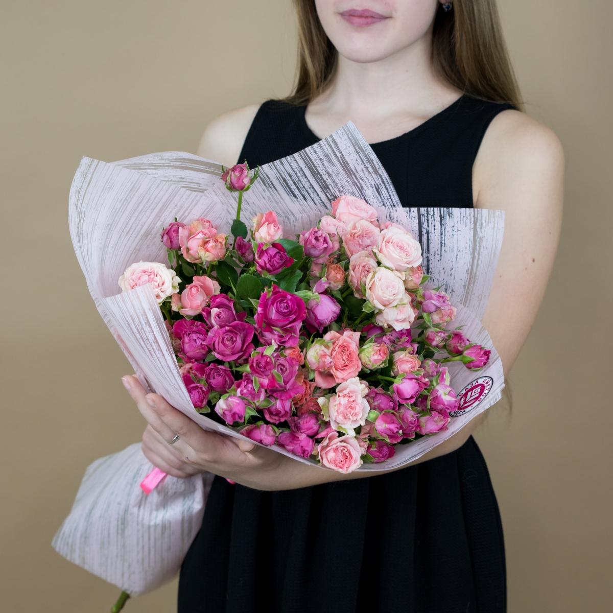 Розы кустовые розовые Артикул: 4843